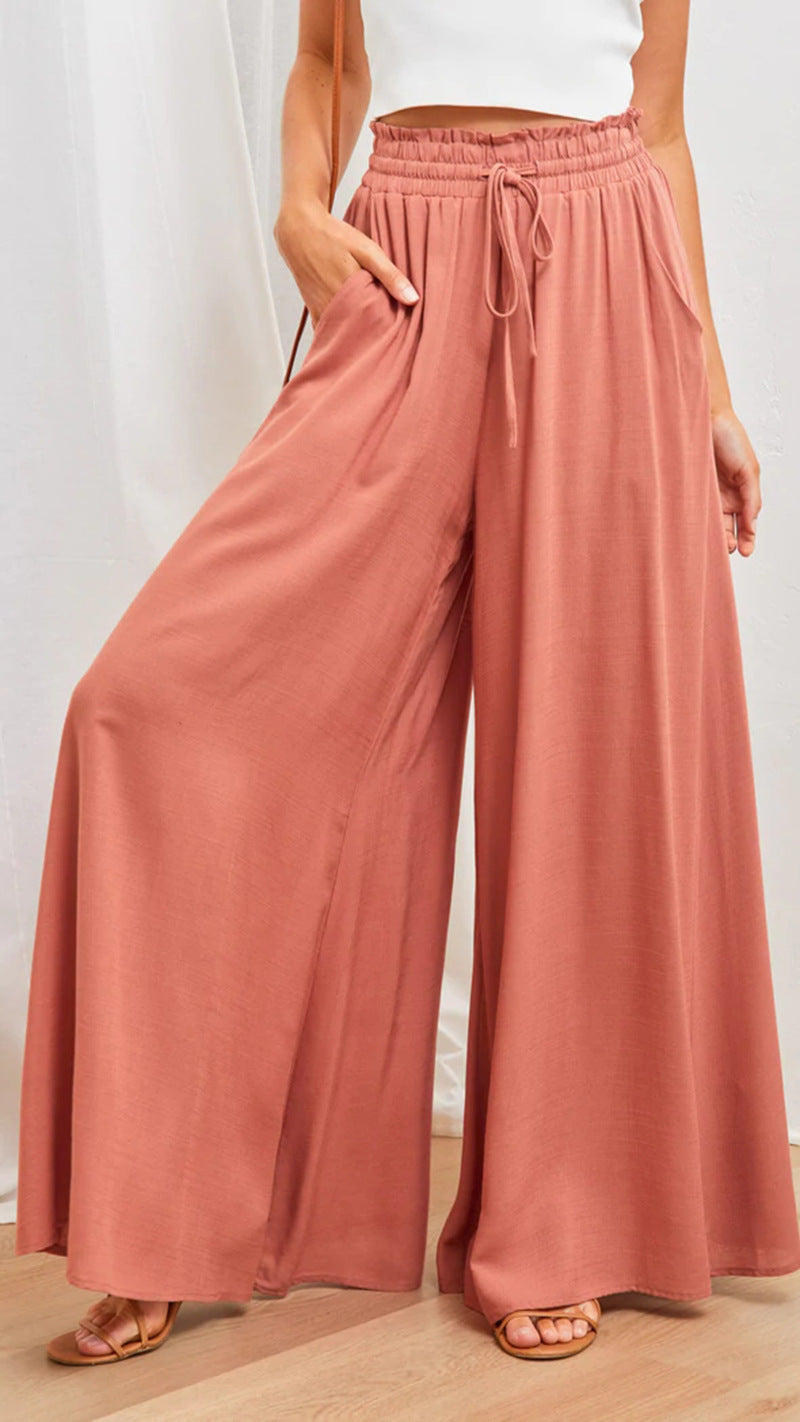 Pantalon Large Relax avec Poches - Confort Absolu