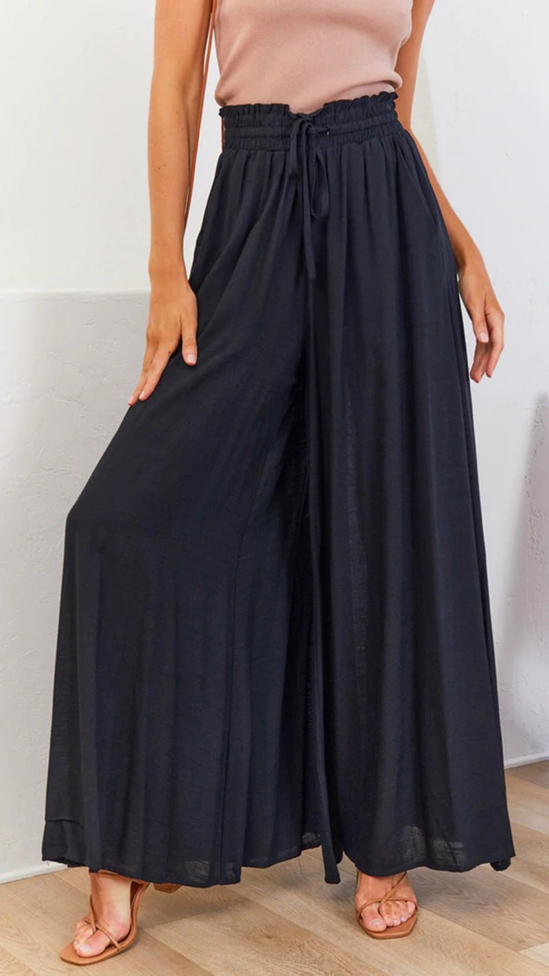 Pantalon Large Relax avec Poches - Confort Absolu