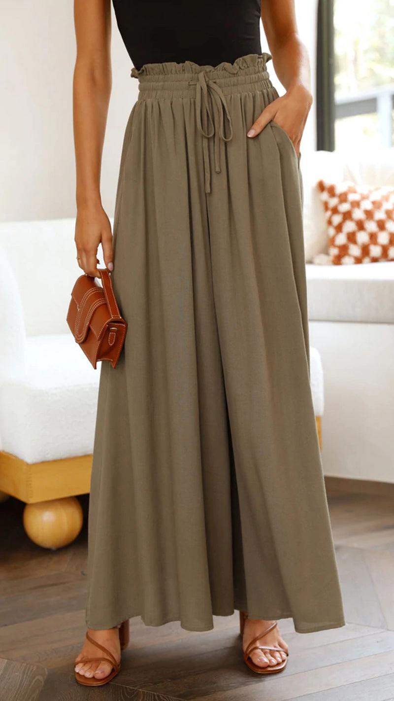 Pantalon Large Relax avec Poches - Confort Absolu