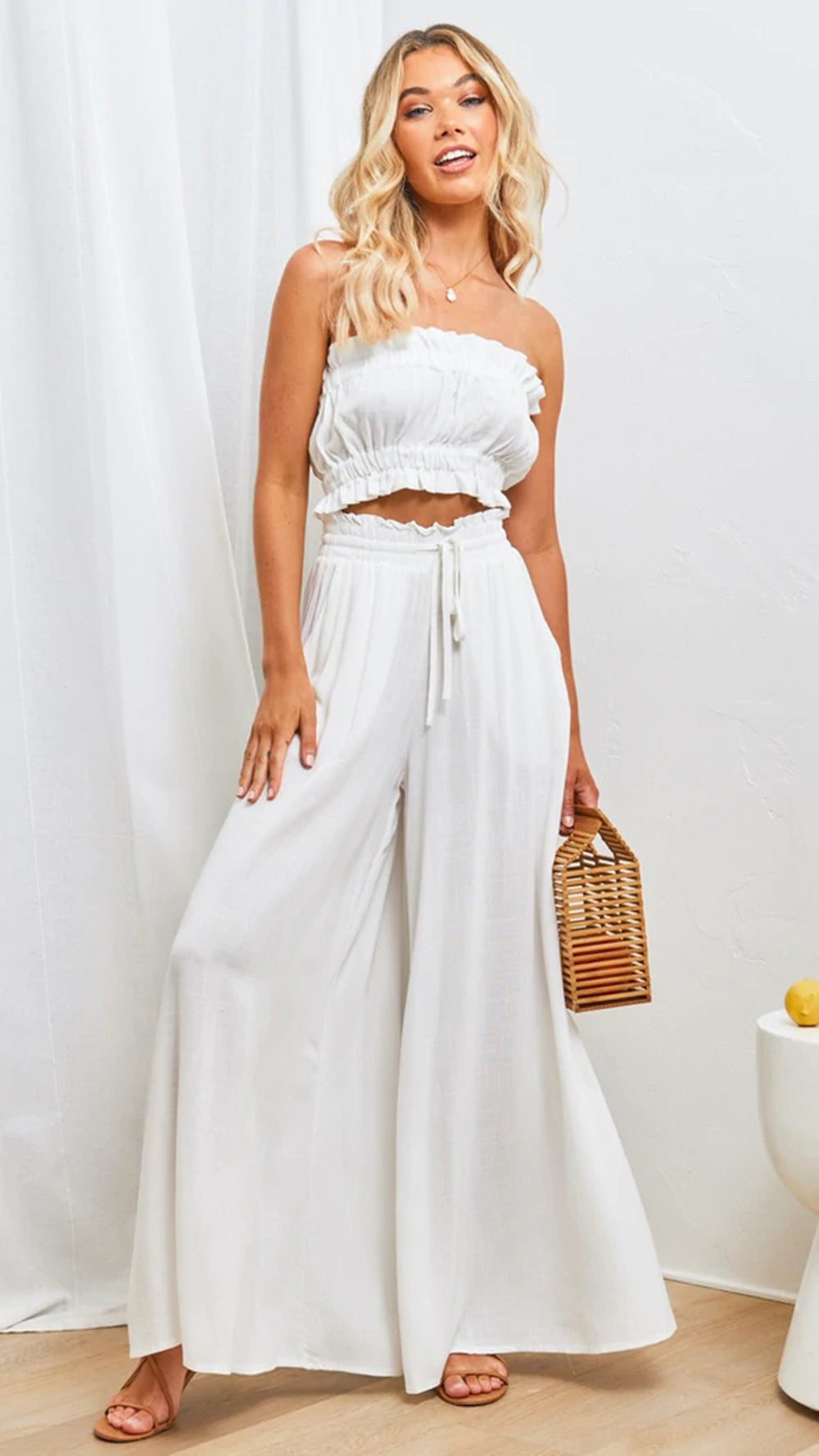Pantalon Large Relax avec Poches - Confort Absolu