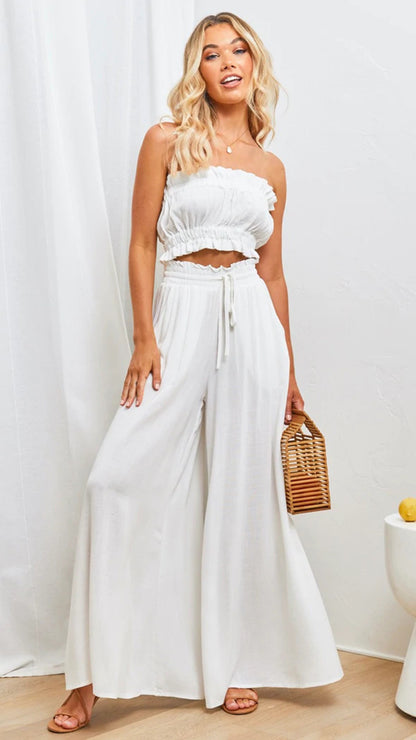 Pantalon Large Relax avec Poches - Confort Absolu